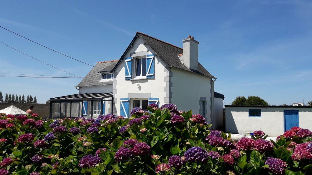 Maison De Bord De Mer A Keriec Villa Trélévern Exterior foto